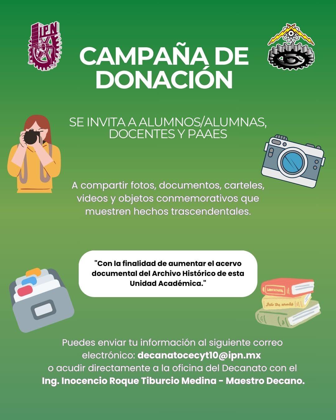 Campaña de Donación