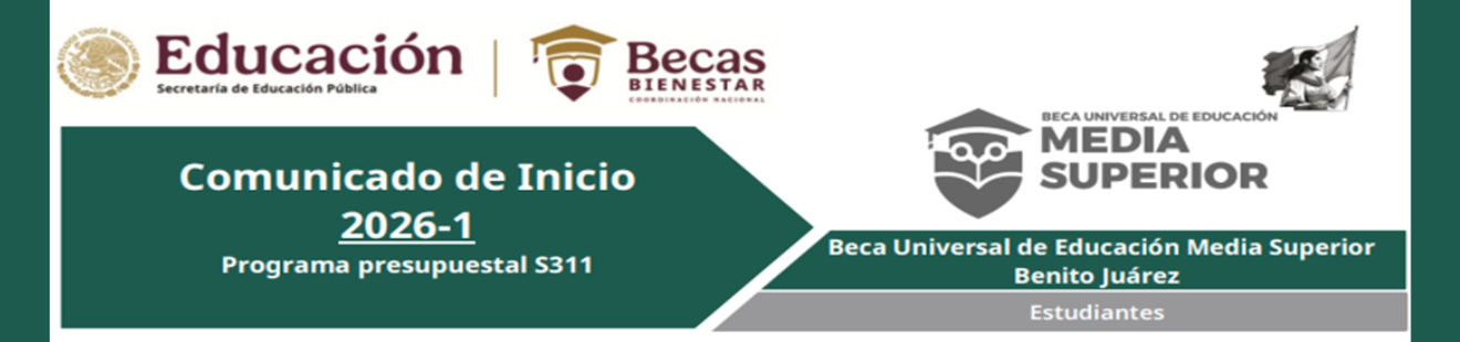Comunicado Becas Benito Juárez