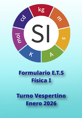Formulario ETS Física I