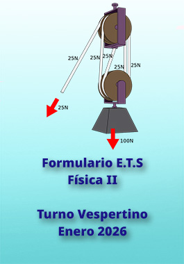 Formulario ETS Física II
